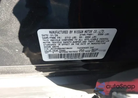 2024 Nissan Ariya Engage z USA, uszkodzony, nr VIN JN1CF0BB0RM738450